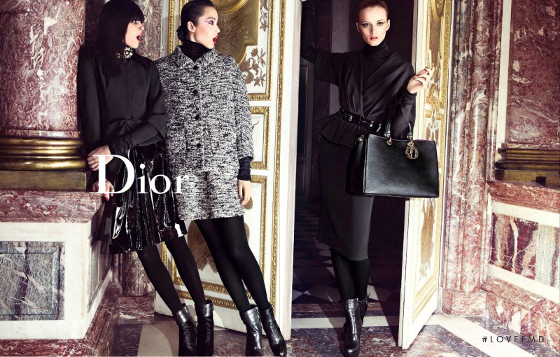 Daria Strokous featured in  the Christian Dior advertisement for Pre-Fall 2012