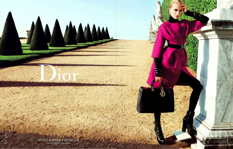 Daria Strokous featured in  the Christian Dior advertisement for Pre-Fall 2012