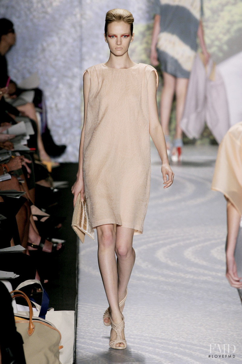 Daria Strokous featured in  the Ports 1961 fashion show for Spring/Summer 2011