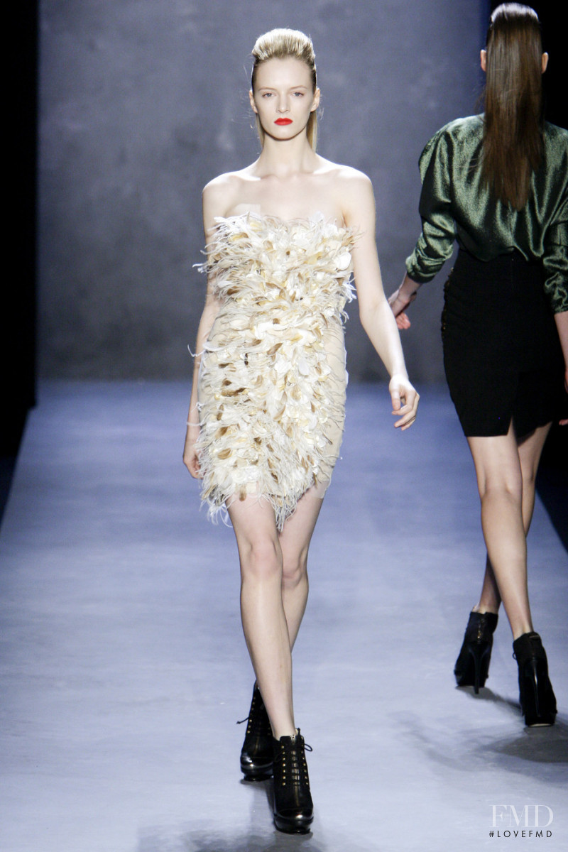 Daria Strokous featured in  the Prabal Gurung fashion show for Autumn/Winter 2010