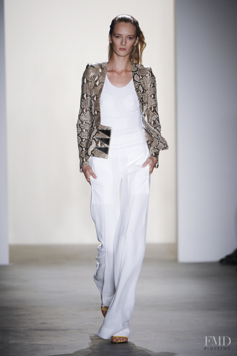 Daria Strokous featured in  the Altuzarra fashion show for Spring/Summer 2011
