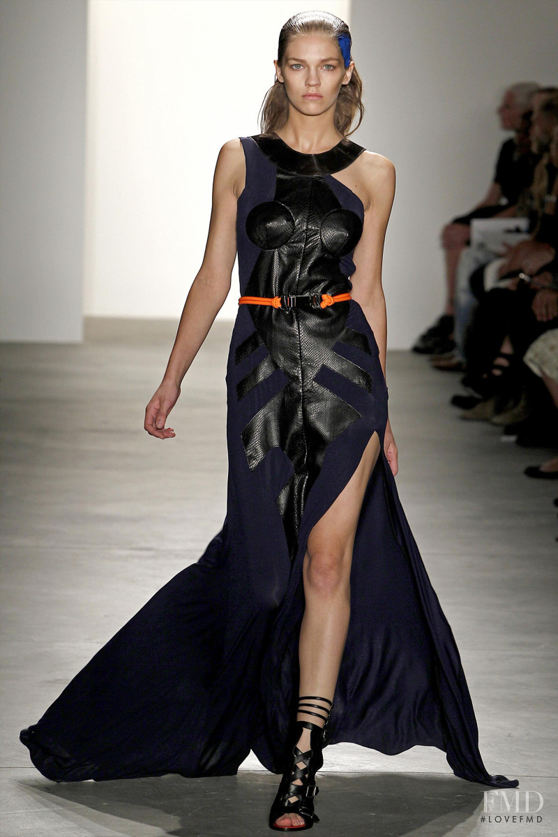 Samantha Gradoville featured in  the Altuzarra fashion show for Spring/Summer 2011
