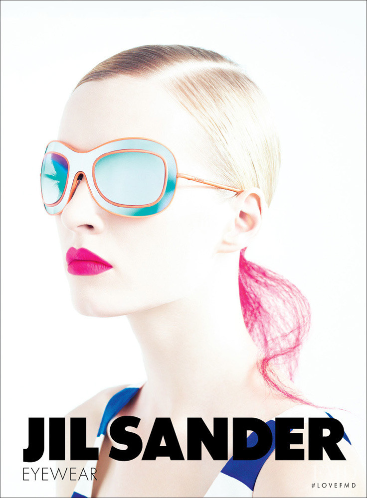 Daria Strokous featured in  the Jil Sander advertisement for Spring/Summer 2011