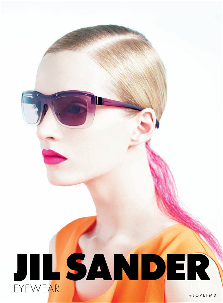 Daria Strokous featured in  the Jil Sander advertisement for Spring/Summer 2011