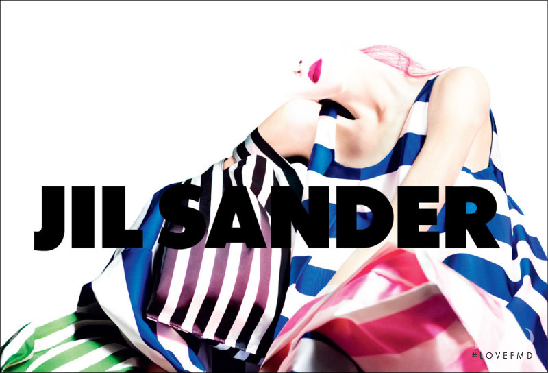 Daria Strokous featured in  the Jil Sander advertisement for Spring/Summer 2011