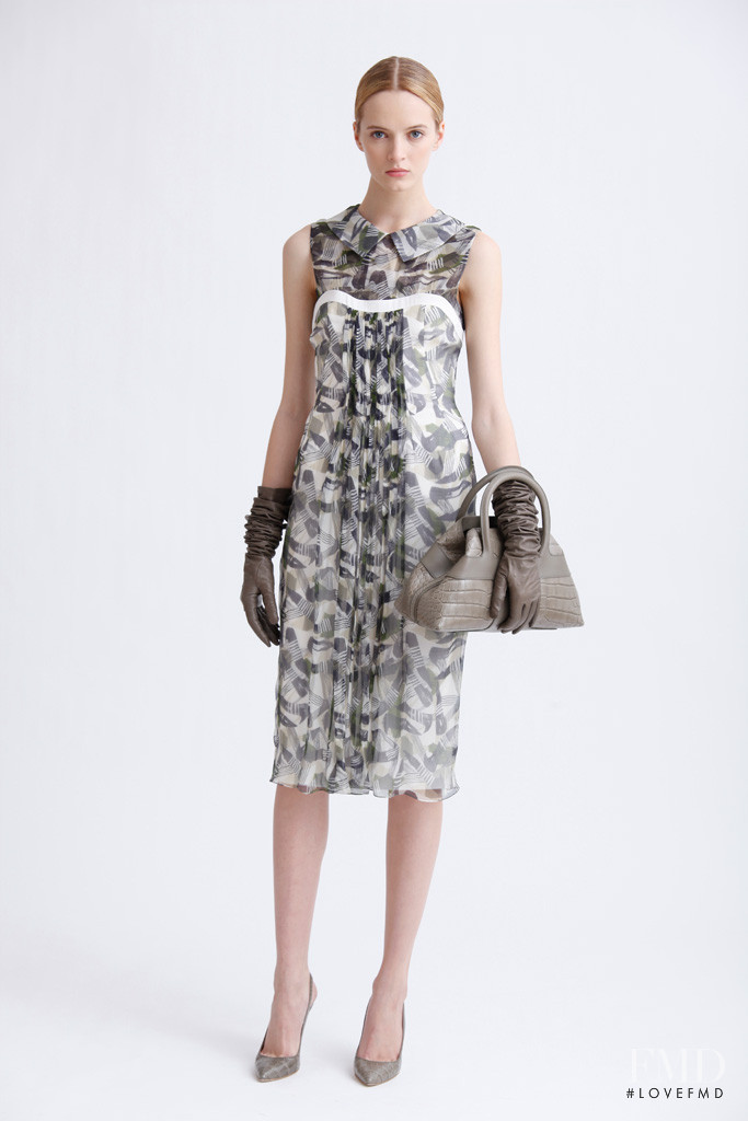 Daria Strokous featured in  the Bally lookbook for Pre-Fall 2011
