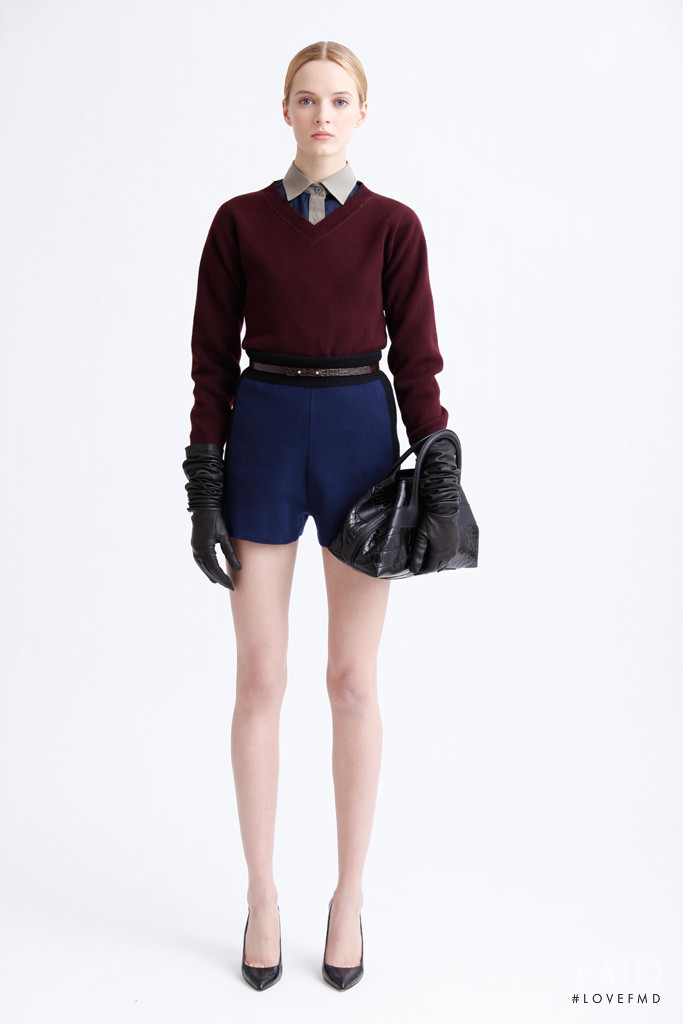Daria Strokous featured in  the Bally lookbook for Pre-Fall 2011