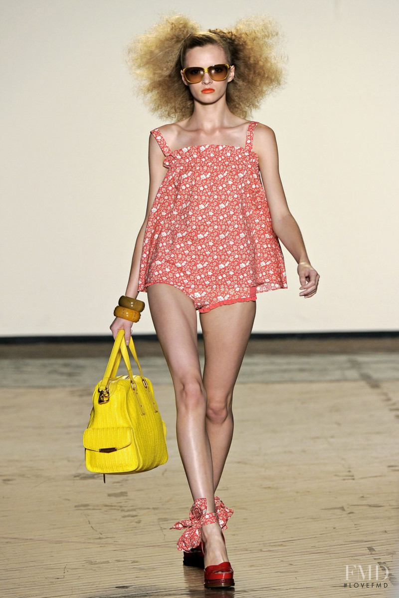 Daria Strokous featured in  the Marc by Marc Jacobs fashion show for Spring/Summer 2011