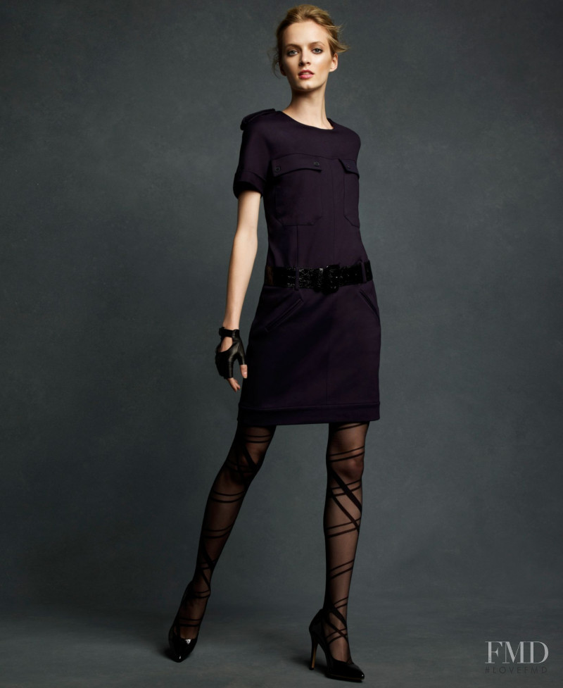 Daria Strokous featured in  the Macy\'s Impulse by Karl Lagerfeld lookbook for Winter 2011