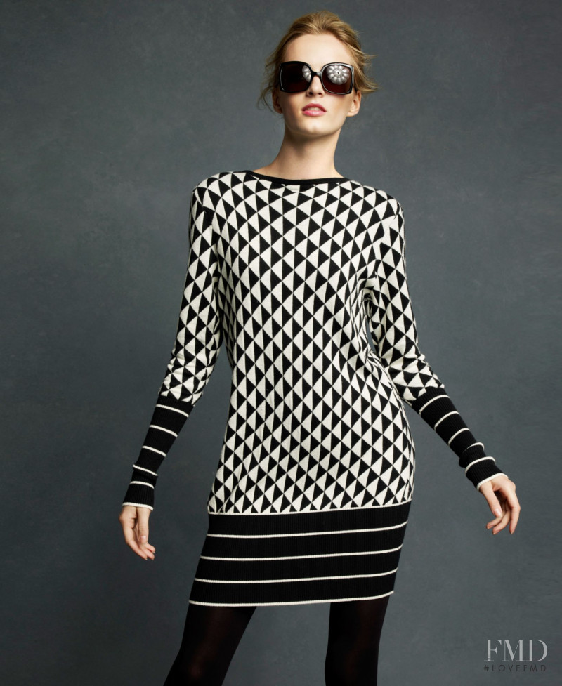 Daria Strokous featured in  the Macy\'s Impulse by Karl Lagerfeld lookbook for Winter 2011