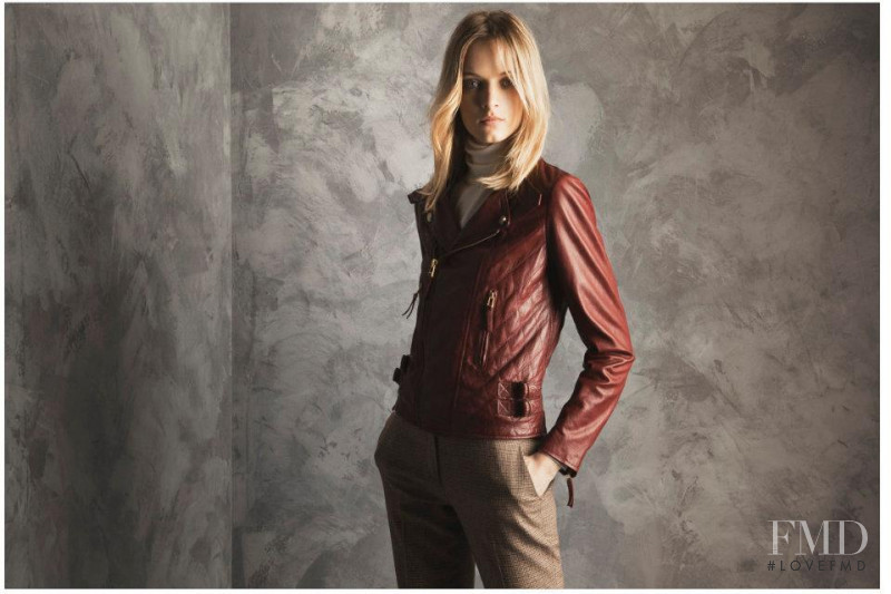 Daria Strokous featured in  the Massimo Dutti Winter Days lookbook for Winter 2011