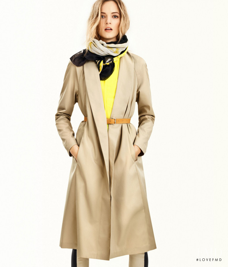 Daria Strokous featured in  the H&M lookbook for Spring 2012