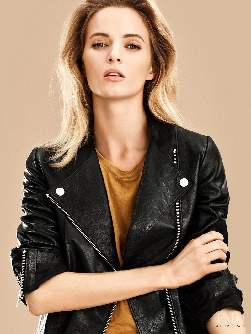 Daria Strokous featured in  the H&M lookbook for Spring 2012