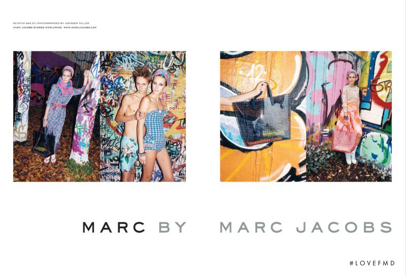 Olympia Campbell featured in  the Marc by Marc Jacobs advertisement for Spring/Summer 2013