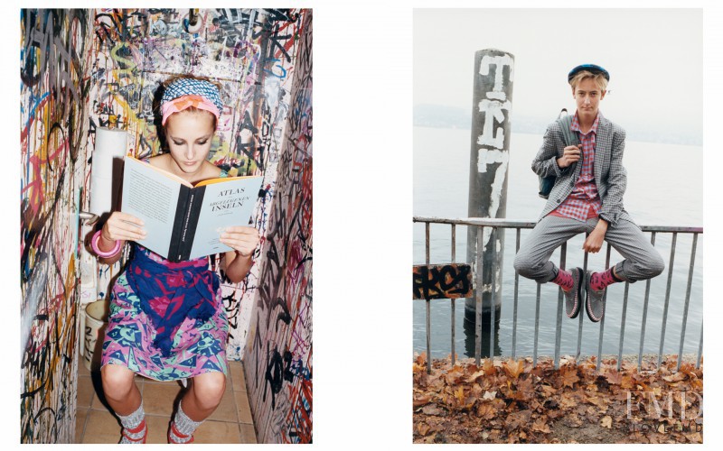 Olympia Campbell featured in  the Marc by Marc Jacobs advertisement for Spring/Summer 2013