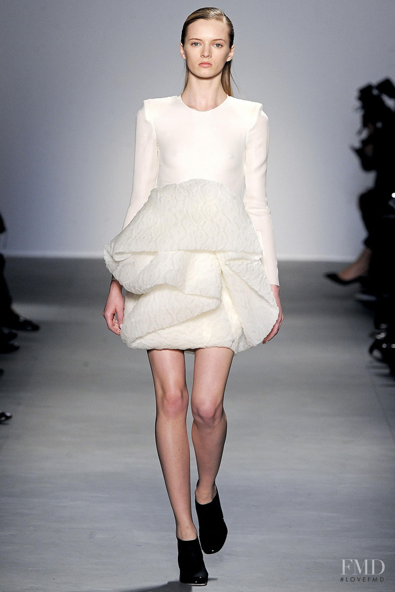 Daria Strokous featured in  the Giambattista Valli fashion show for Autumn/Winter 2011