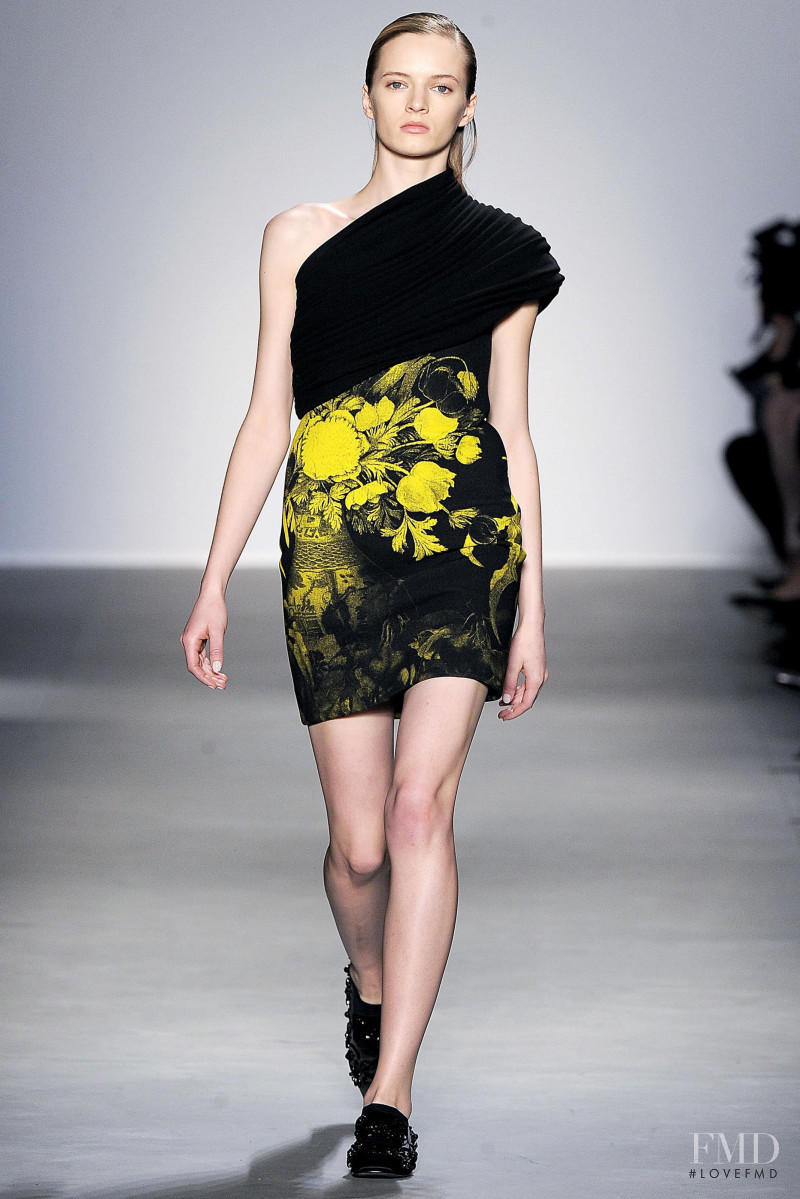 Daria Strokous featured in  the Giambattista Valli fashion show for Autumn/Winter 2011