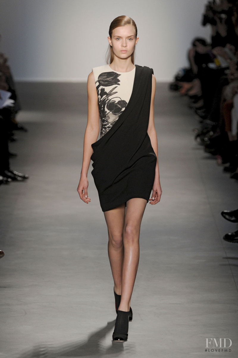Josephine Skriver featured in  the Giambattista Valli fashion show for Autumn/Winter 2011