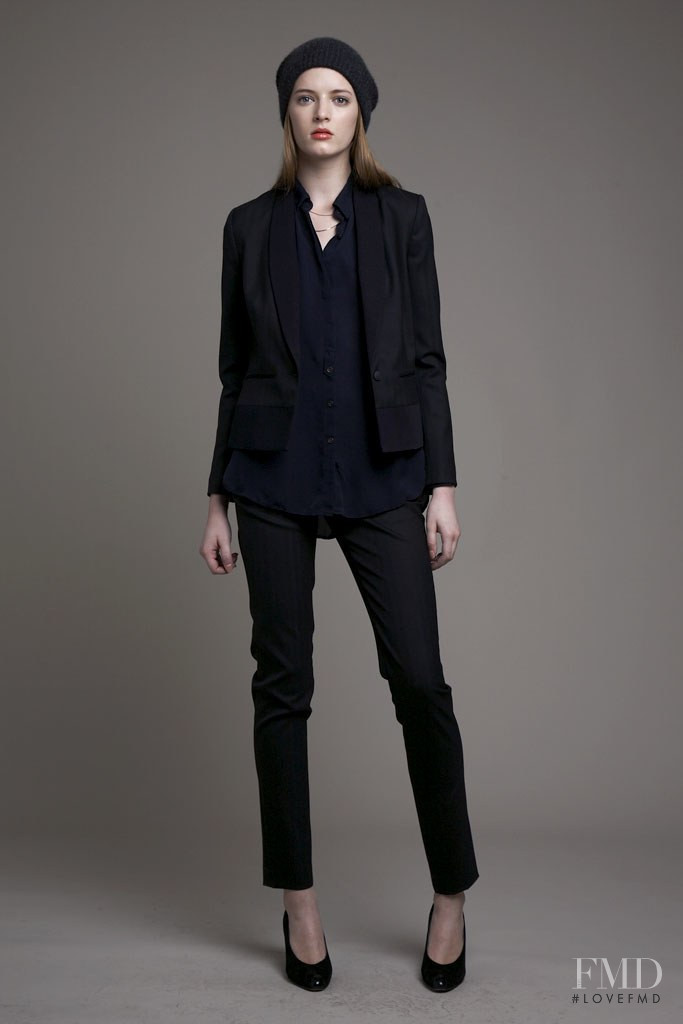 Daria Strokous featured in  the rag & bone lookbook for Pre-Fall 2009