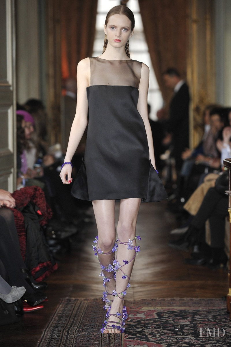 Daria Strokous featured in  the Alexis Mabille fashion show for Spring/Summer 2009