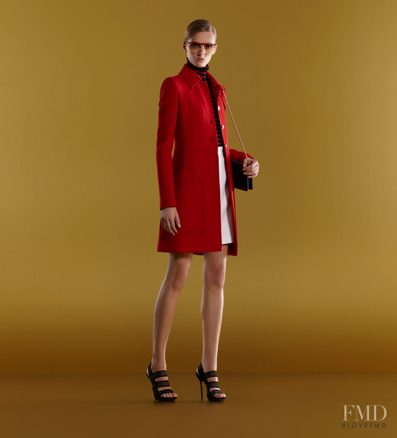 Daria Strokous featured in  the Gucci lookbook for Spring/Summer 2012