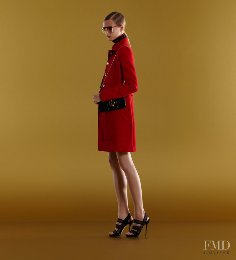 Daria Strokous featured in  the Gucci lookbook for Spring/Summer 2012