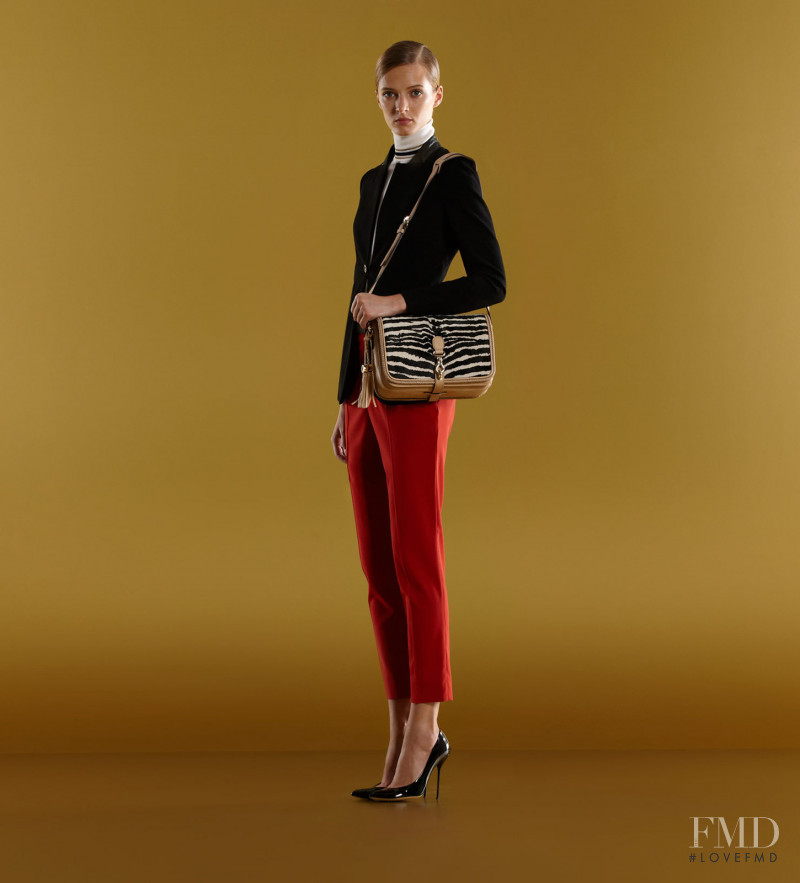 Daria Strokous featured in  the Gucci lookbook for Spring/Summer 2012