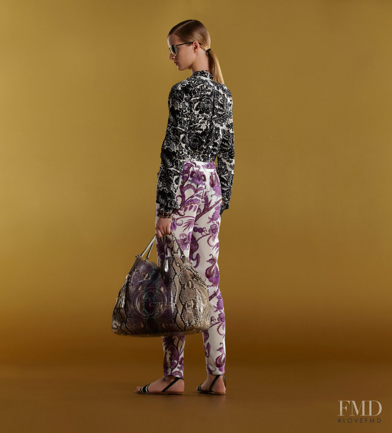 Daria Strokous featured in  the Gucci lookbook for Spring/Summer 2012