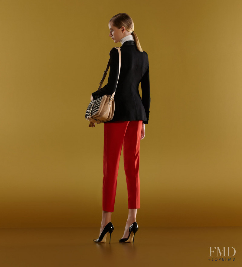 Daria Strokous featured in  the Gucci lookbook for Spring/Summer 2012