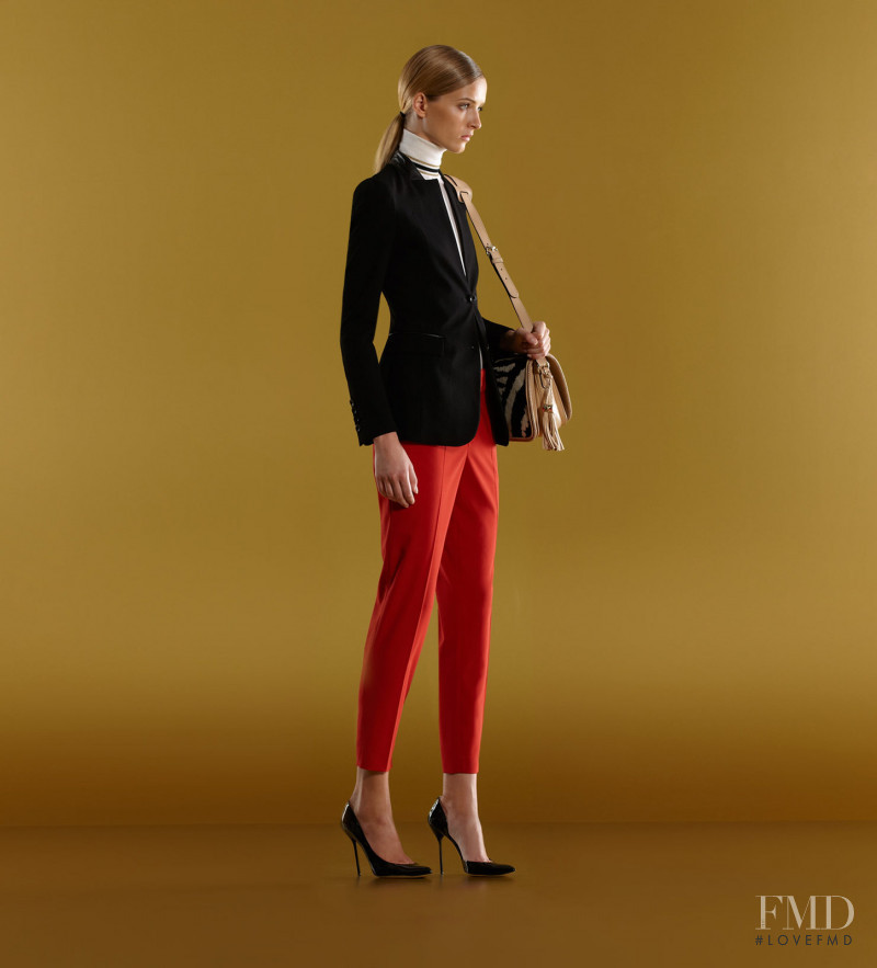 Daria Strokous featured in  the Gucci lookbook for Spring/Summer 2012