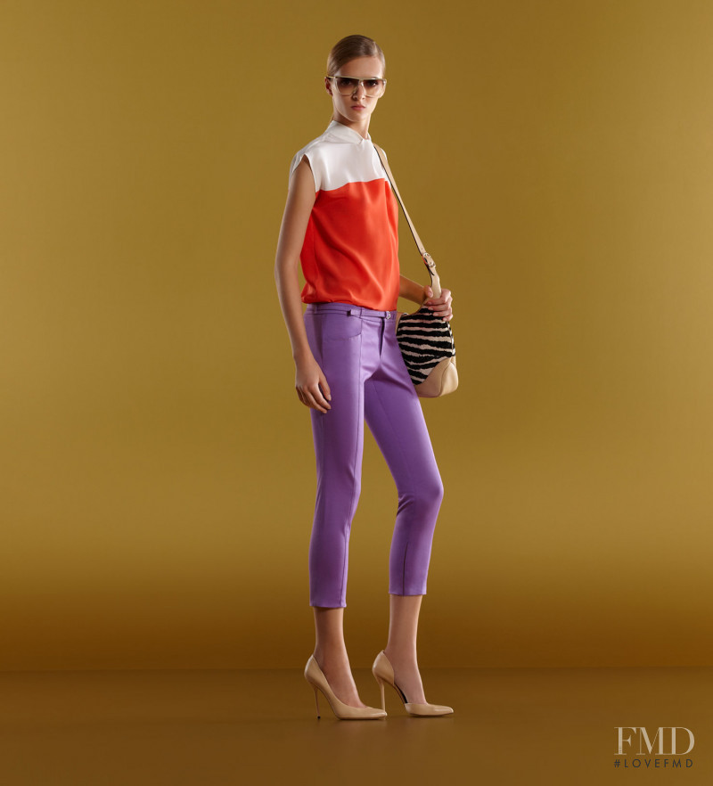 Daria Strokous featured in  the Gucci lookbook for Spring/Summer 2012