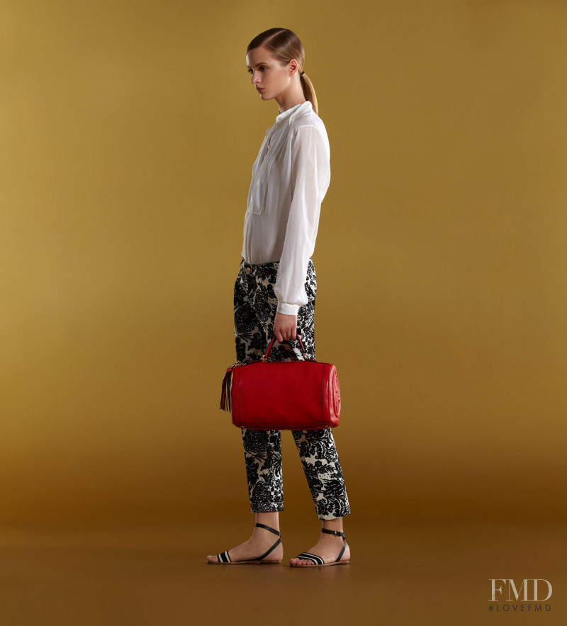 Daria Strokous featured in  the Gucci lookbook for Spring/Summer 2012