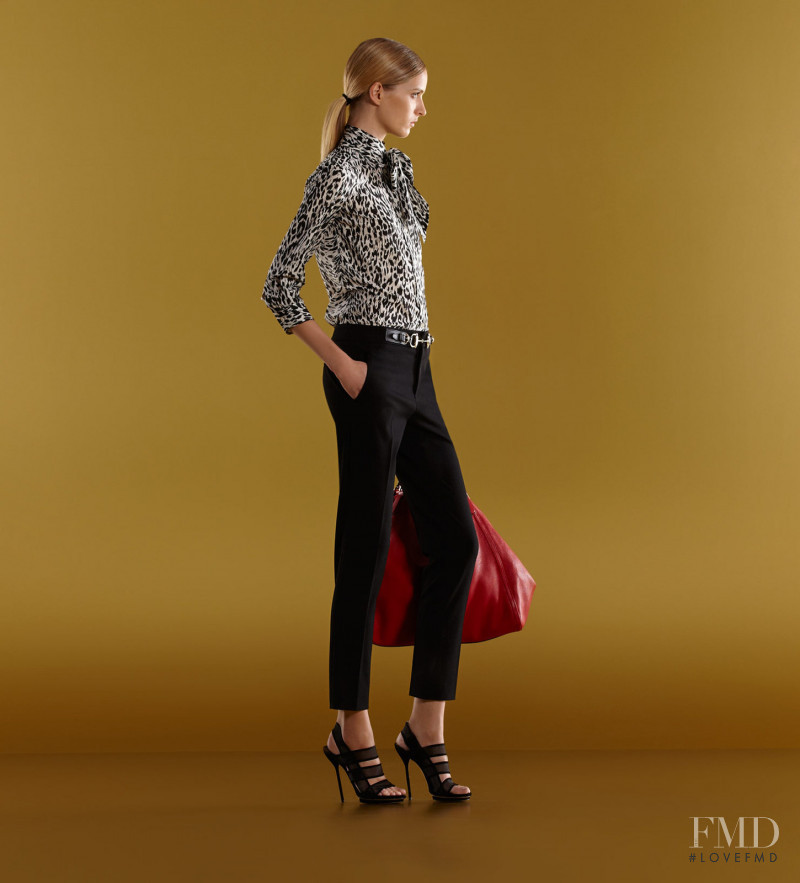 Daria Strokous featured in  the Gucci lookbook for Spring/Summer 2012