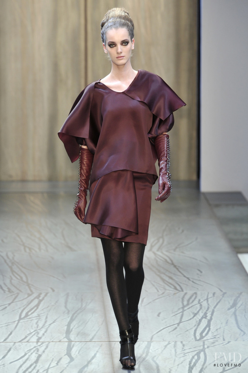 Denisa Dvorakova featured in  the Guy Laroche fashion show for Autumn/Winter 2009