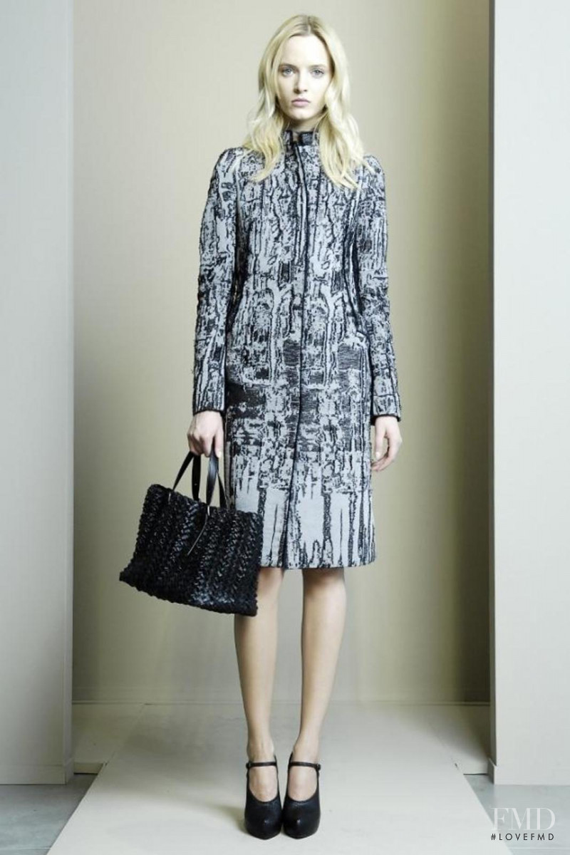 Daria Strokous featured in  the Bottega Veneta fashion show for Pre-Fall 2012