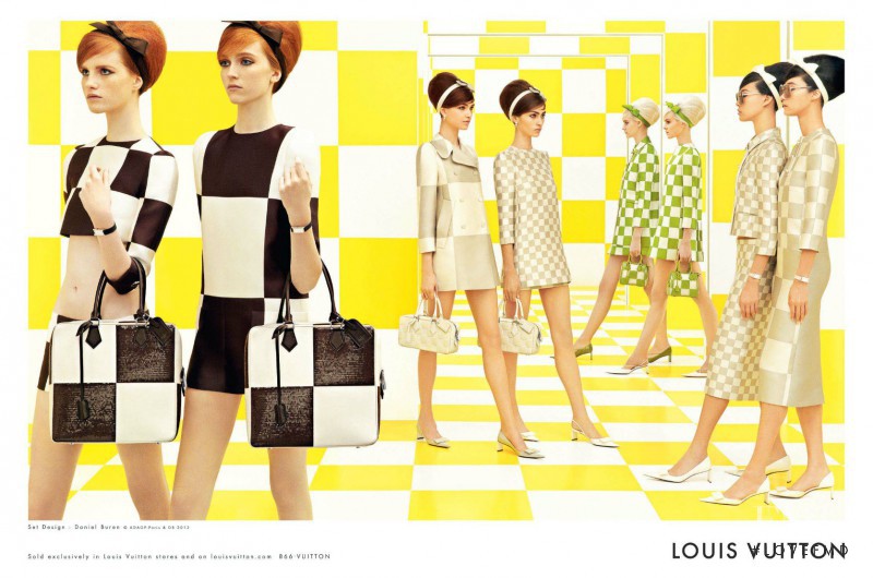 Bria Condon featured in  the Louis Vuitton advertisement for Spring/Summer 2013