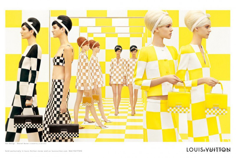 Athena Wilson featured in  the Louis Vuitton advertisement for Spring/Summer 2013