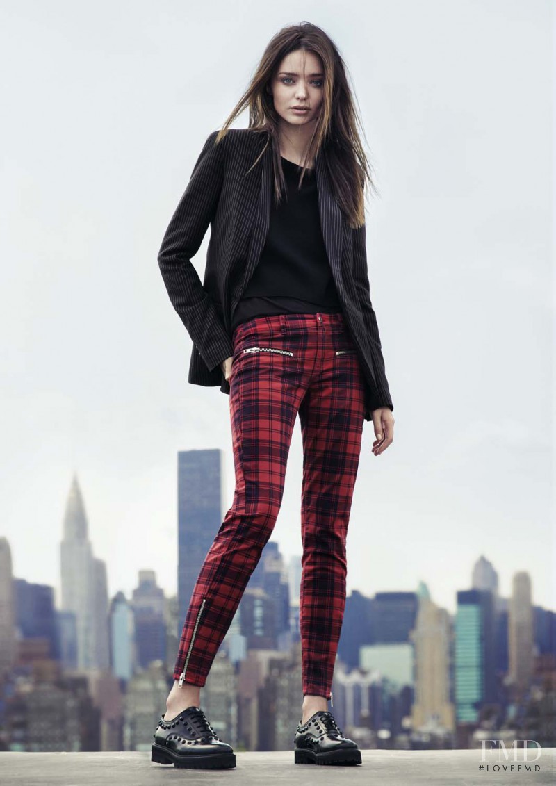 Miranda Kerr featured in  the Mango catalogue for Autumn/Winter 2013