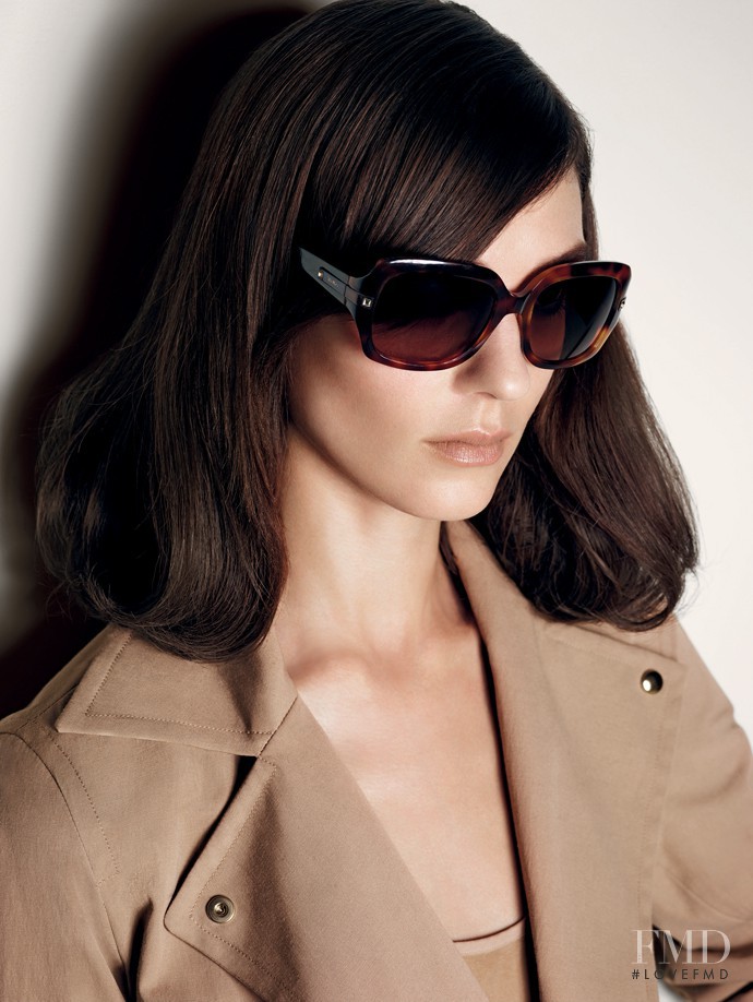 Kati Nescher featured in  the Max Mara advertisement for Spring/Summer 2013