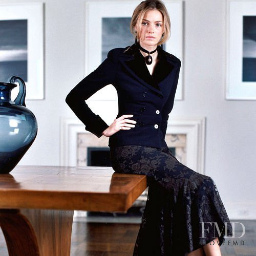 Valentina Zelyaeva featured in  the Ralph Lauren lookbook for Autumn/Winter 2006