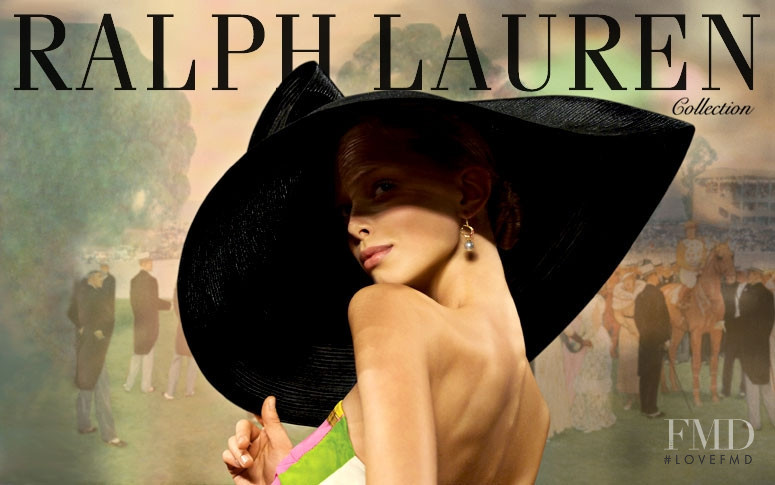 Tanya Dyagileva featured in  the Ralph Lauren Collection advertisement for Spring/Summer 2008