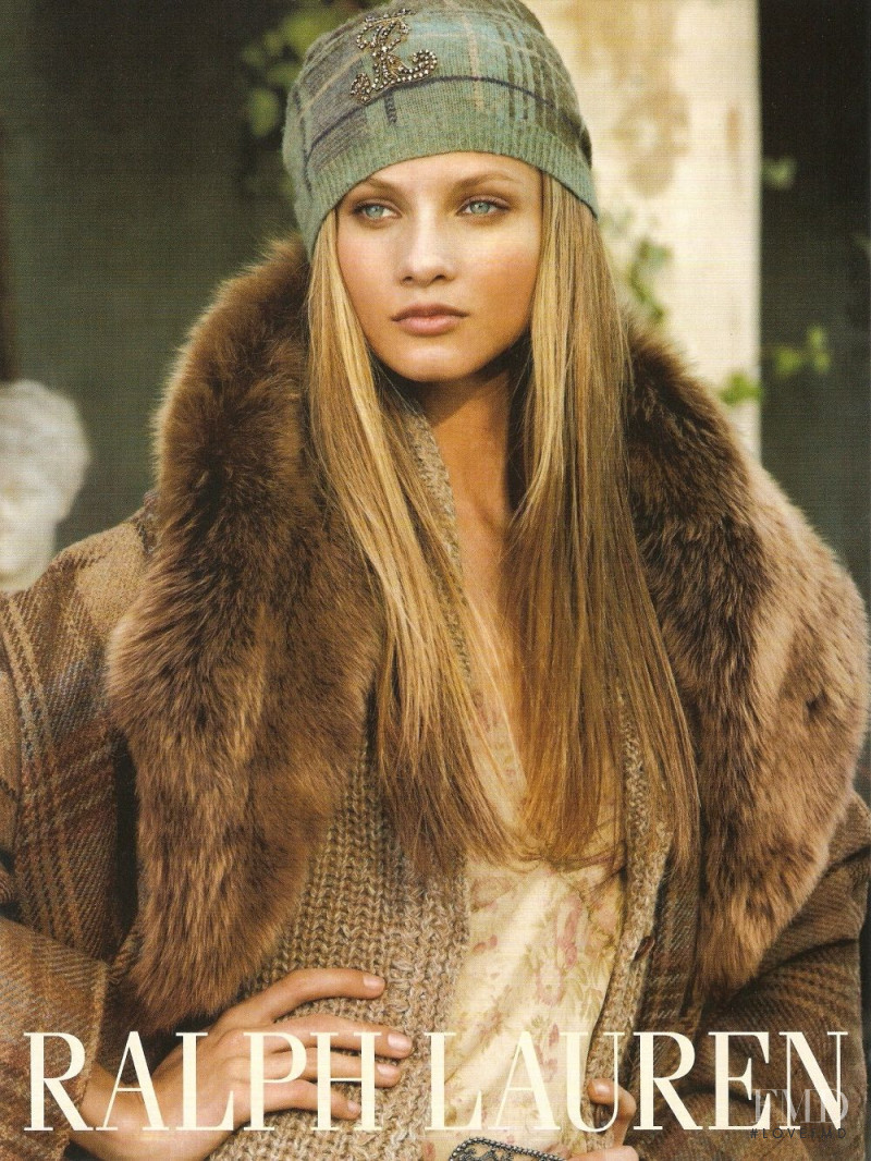 Anna Selezneva featured in  the Ralph Lauren Collection advertisement for Autumn/Winter 2010