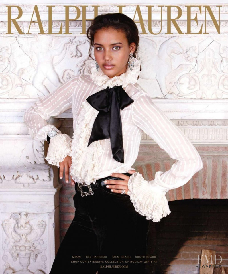 Chrishell Stubbs featured in  the Ralph Lauren Collection advertisement for Autumn/Winter 2010