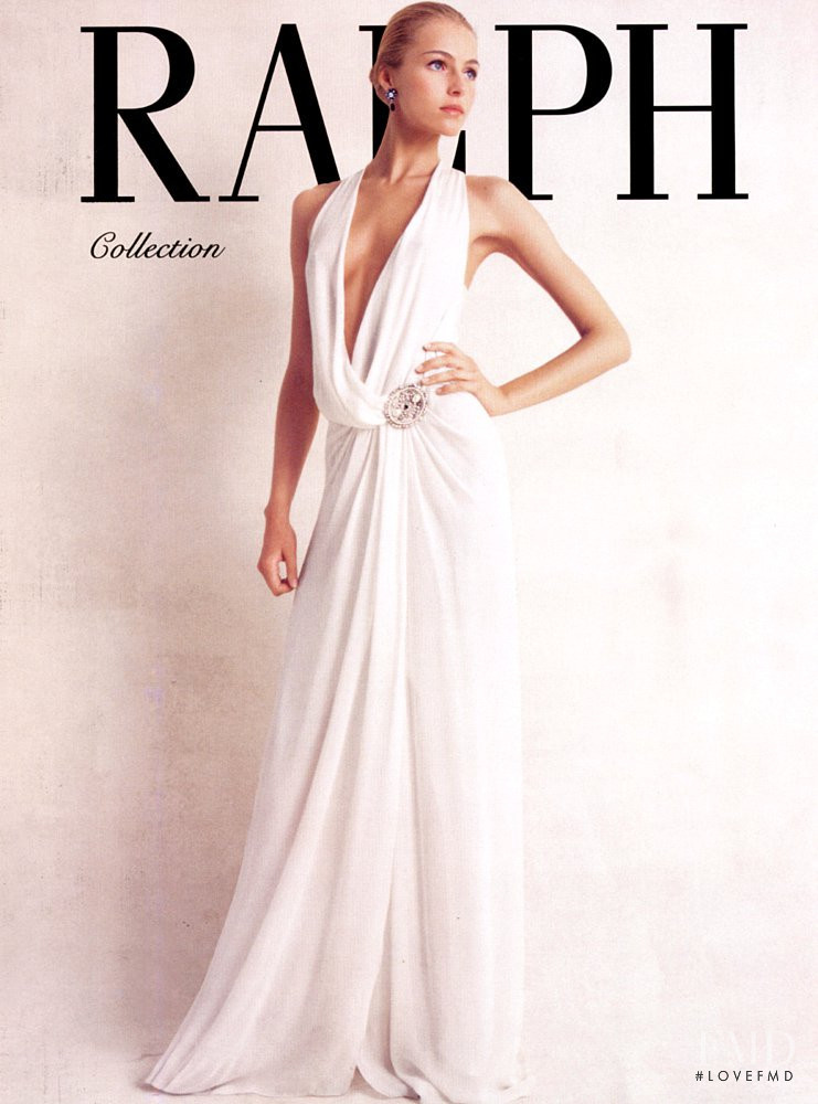 Valentina Zelyaeva featured in  the Ralph Lauren Collection advertisement for Autumn/Winter 2007