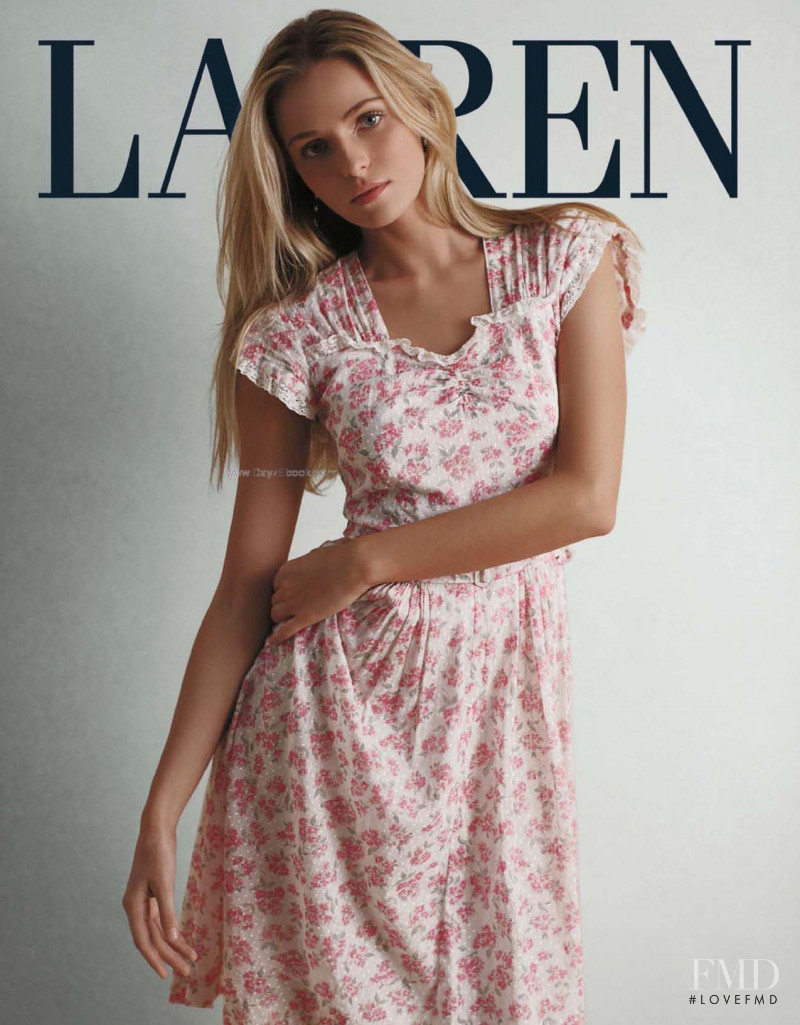 Valentina Zelyaeva featured in  the Ralph Lauren Collection advertisement for Spring/Summer 2010