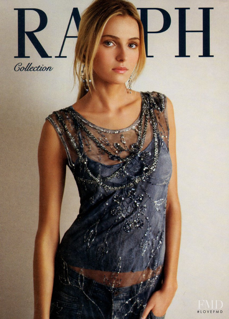Valentina Zelyaeva featured in  the Ralph Lauren Collection advertisement for Spring/Summer 2010