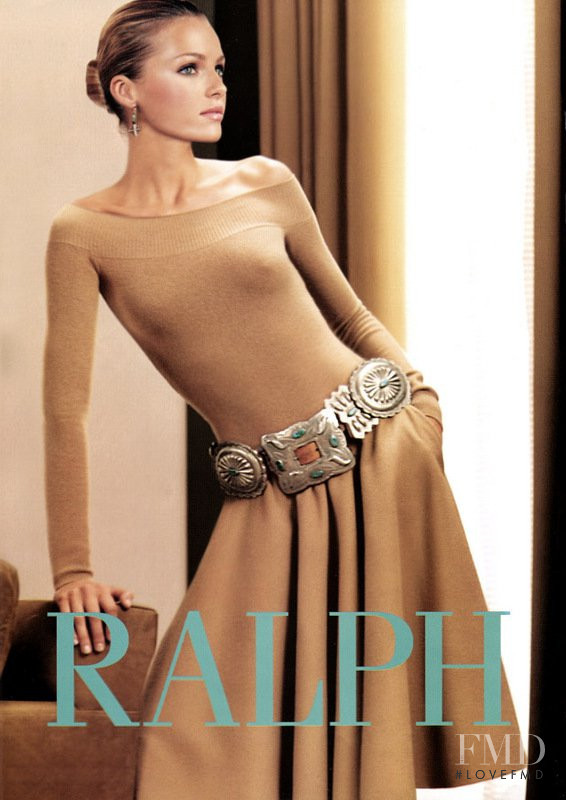 Valentina Zelyaeva featured in  the Ralph Lauren advertisement for Spring/Summer 2005
