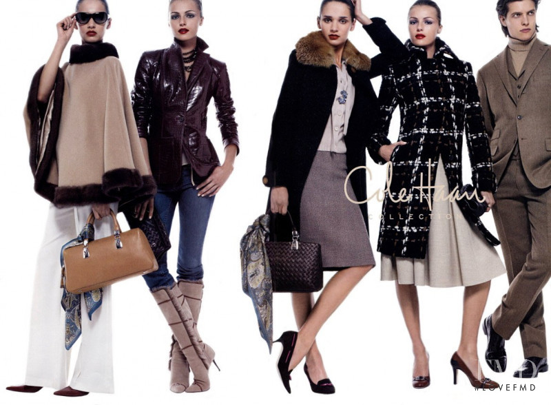 Valentina Zelyaeva featured in  the Cole Haan advertisement for Autumn/Winter 2006