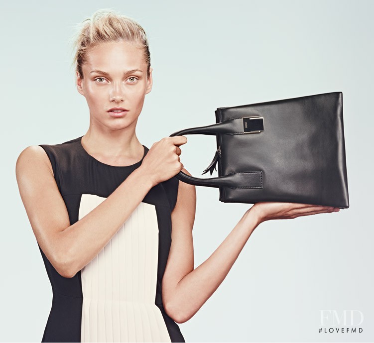 Karmen Pedaru featured in  the HUGO advertisement for Spring/Summer 2013