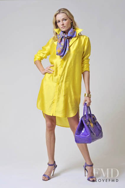 Valentina Zelyaeva featured in  the Ralph Lauren Collection lookbook for Resort 2009